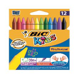 Bic Pastel Boya Plastidecor Karton Kutu 12 Lİ -920299