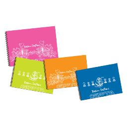Gıpta Resim Defteri Spiralli Plastik Kapak 25 YP 25x35 -1772