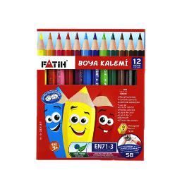 Fatih Kuru Boya Yarım Boy 12 Lİ -8690216330125