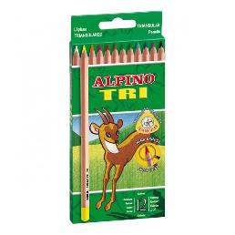 Alpino Kuru Boya Maxi Tri 12 Renk AL-2133 -464828