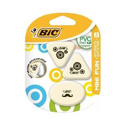 Bic Mini Fun Silgi 3 Lü Blister -927870