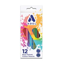 Adel Kuru Boya Tam Boy 12 Renk -2112315001000
