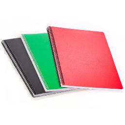 Keskin Color Spiralli Defter Cool Plastik Kapak Çizgili 72 YP A4 -321611-99